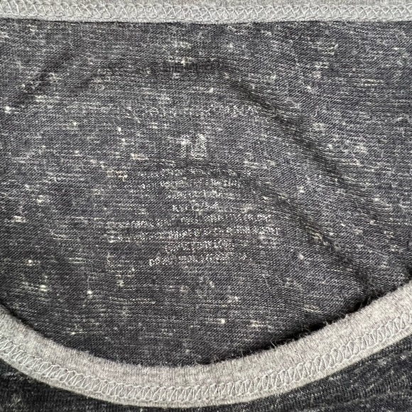 Nirvana Raglan Baseball Varsity 3/4 Sleeve T-Shirt Women’s S - Picture 4 of 5